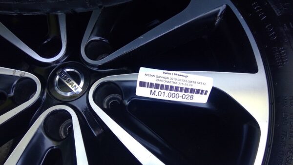 NISSAN QASHQAI 2010-2013 6.5JX18 5X112 ΖΑΝΤΟΛΑΣΤΙΧΑ 215-55-18