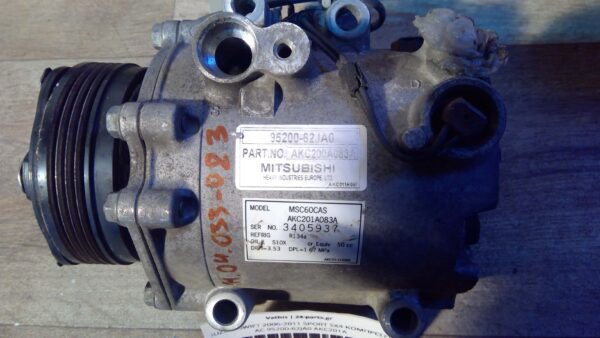SUZUKI SWIFT 2006-2011 SPORT SX4 ΚΟΜΠΡΕΣΕΡ AC 95200-62JA0 AKC201A083A