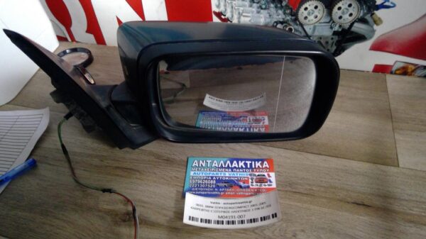 BMW ΣΕΙΡΑ3 E46 COMPACT 2001-2005 ΚΑΘΡΕΦΤΗΣ ΕΞΩΤΕΡΙΚΟΣ ΗΛΕΚΤΡΙΚΟΣ 3 PIN ΔΕΞΙΟΣ ΜΑΥΡΟΣ