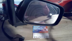 NISSAN NAVARA D40 2005-2010 Καθρέφτης εξωτερικός ηλεκτρικός 5PIN R ΜΑΥΡΟ