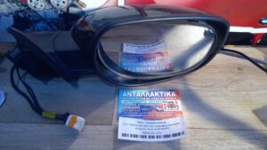 MAZDA RX8 2003-2012 Καθρέφτης εξωτερικός ηλεκτρικός δεξιός 6PIN ΜΑΥΡΟ