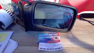 BMW 3 E30 316 318 320 1983-1987 Καθρέφτης εξωτερικός ηλεκτρικός δεξιός 4PIN ΜΑΥΡΟ
