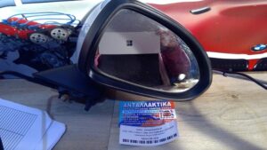 OPEL CORSA D 2006-2015 Καθρέφτης εξωτερικός ηλεκτρικός δεξιός 5PIN ΑΣΠΡΟ