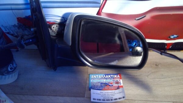 HYUNDAI I10 2007-2010 Καθρέφτης εξωτερικός μηχανικός δεξιός ΑΣΠΡΟ