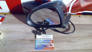 OPEL CORSA D 2006-2015 Καθρέπτης εξωτερικός ηλεκτρικός 3PIN L ΜΑΥΡΟ (Β)