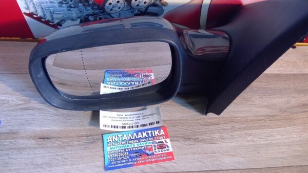 RENAULT MEGANE 2006-2008 4D-5D Καθρέπτης εξωτερικός ηλεκτρικός 5PIN L ΜΑΥΡΟ