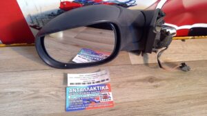 CITROEN C3 2002-2010 5D Καθρέπτης εξωτερικός ηλεκτρικός 3PIN L ΜΑΥΡΟ