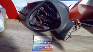 SEAT IBIZA 2008-2012 Καθρέπτης εξωτερικός ηλεκτρικός 5PIN L ΜΑΥΡΟ