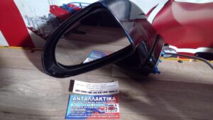 OPEL CORSA D 2006-2015 Καθρέπτης εξωτερικός ηλεκτρικός 5PIN L ΜΑΥΡΟ