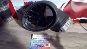 MINI COOPER 2002-2006 Καθρέπτης εξωτερικός ηλεκτρικός 3PIN L ΜΑΥΡΟ