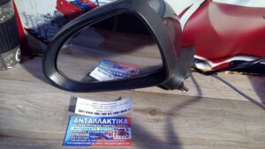 OPEL CORSA D 2006-2015 Καθρέπτης εξωτερικός ηλεκτρικός 3PIN L ΜΑΥΡΟ