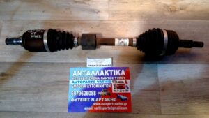 RENAULT MEGANE 2008-2014 5D GT Ημιαξόνιο L DIESEL ΕΜΠΡΟΣ