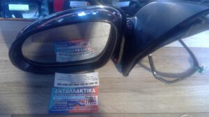 VW (VOLKSWAGEN) GOLF 5 2004-2008 Καθρέφτης εξωτερικός ηλεκτρικός 7PIN L ΜΑΥΡΟ (ΜΕ ΦΛΑΣ)