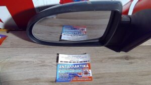 HYUNDAI ACCENT 4D 2006-2011 Καθρέπτης εξωτερικός ηλεκτρικός 5PIN L ΜΑΥΡΟ