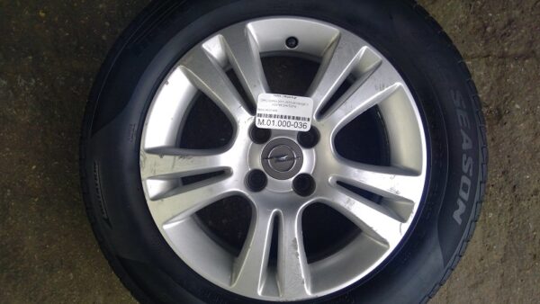 OPEL CORSA D 2011-2015 4X100 6JX15 H2ET39 ΖΑΝΤΕΣ ΑΛΟΥΜΙΝΙΟΥ