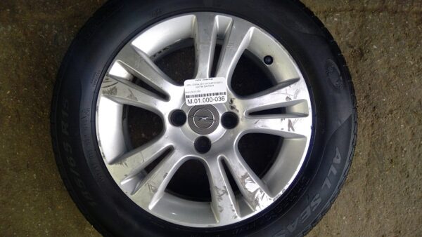 OPEL CORSA D 2011-2015 4X100 6JX15 H2ET39 ΖΑΝΤΕΣ ΑΛΟΥΜΙΝΙΟΥ