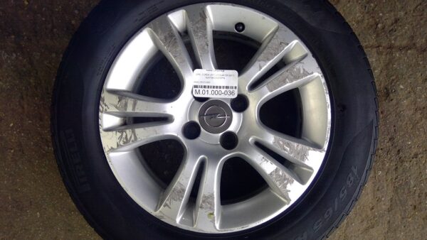 OPEL CORSA D 2011-2015 4X100 6JX15 H2ET39 ΖΑΝΤΕΣ ΑΛΟΥΜΙΝΙΟΥ