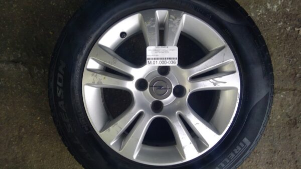OPEL CORSA D 2011-2015 4X100 6JX15 H2ET39 ΖΑΝΤΕΣ ΑΛΟΥΜΙΝΙΟΥ