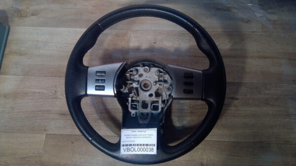 NISSAN NAVARA 2005-2010 TIMONI ΒΟΛΑΝ ΤΙΜΟΝΙΟΥ ΔΕΡΜΑΤΙΝΟ