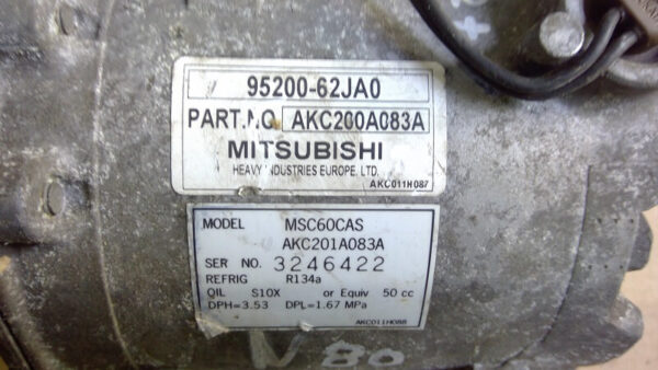 SUZUKI SWIFT SPORT 2006-2011 ΚΟΜΠΡΕΣΕΡ AC 9520062JA0