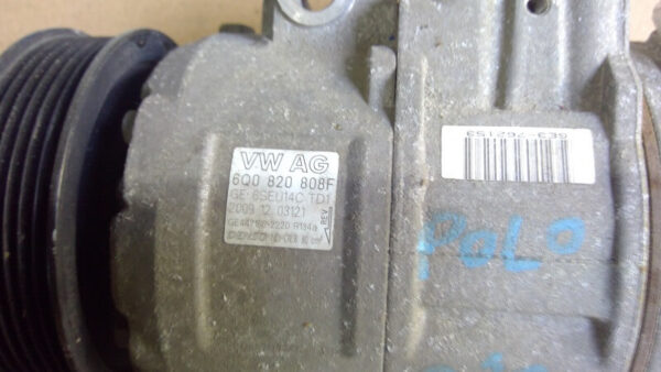 VW POLO 2009-2014 ΚΟΜΠΡΕΣΕΡ AC 6Q0820808F