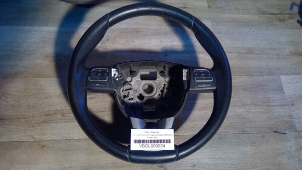 SEAT LEON 2005-2013 TIMONI ΒΟΛΑΝ ΤΙΜΟΝΙΟΥ ΔΕΡΜΑΤΙΝΟ