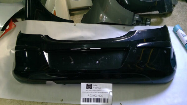 OPEL CORSA D 2006-2015 5D ΠΡΟΦΥΛΑΚΤΗΡΑΣ ΠΙΣΩ ΜΕ ΠΑΚΤΡΟΝΙΚ ΜΑΥΡΟ
