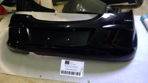 OPEL CORSA D 2006-2015 5D ΠΡΟΦΥΛΑΚΤΗΡΑΣ ΠΙΣΩ ΜΑΥΡΟ